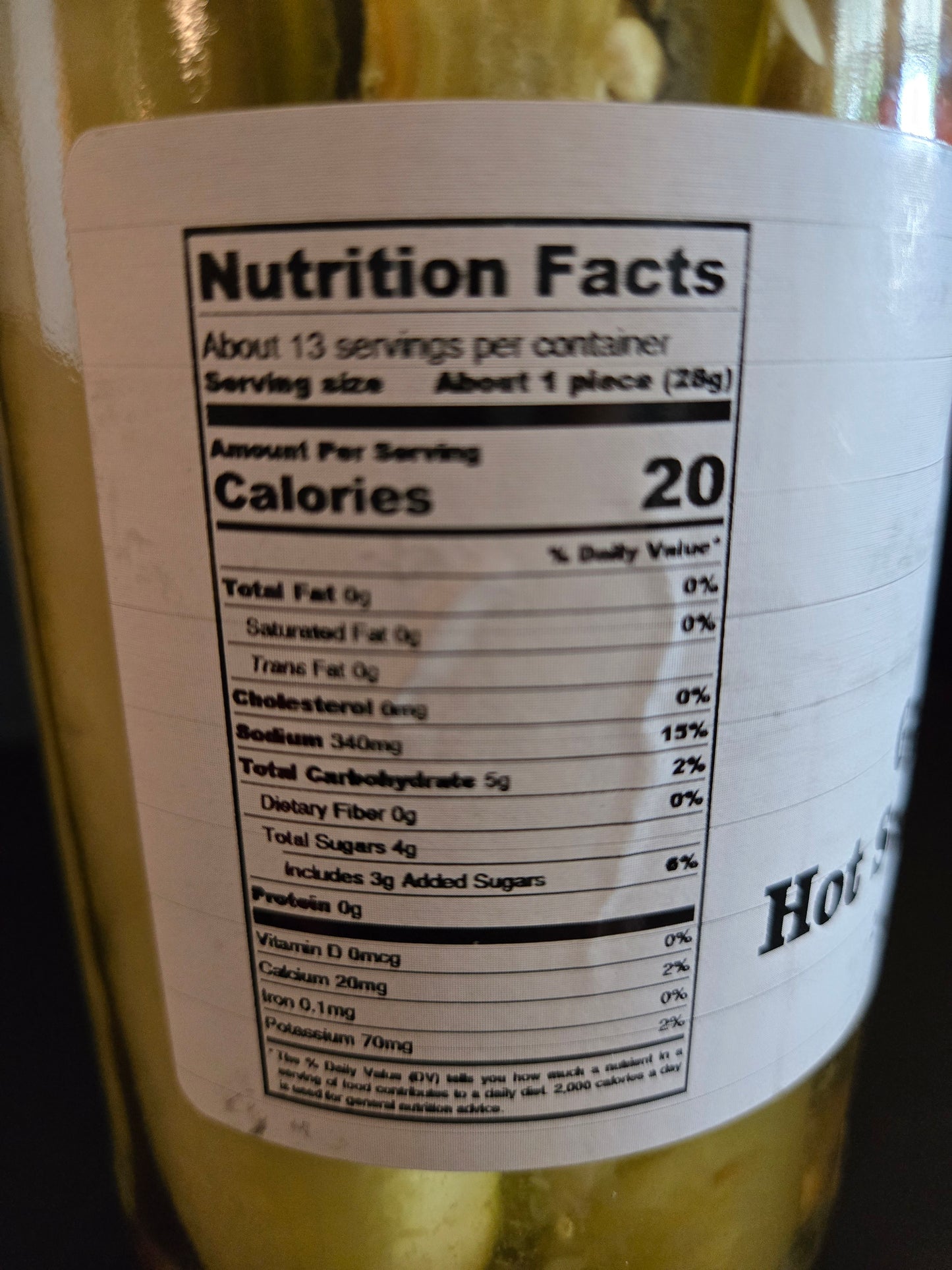 Granny's Hot Sweet Pickles