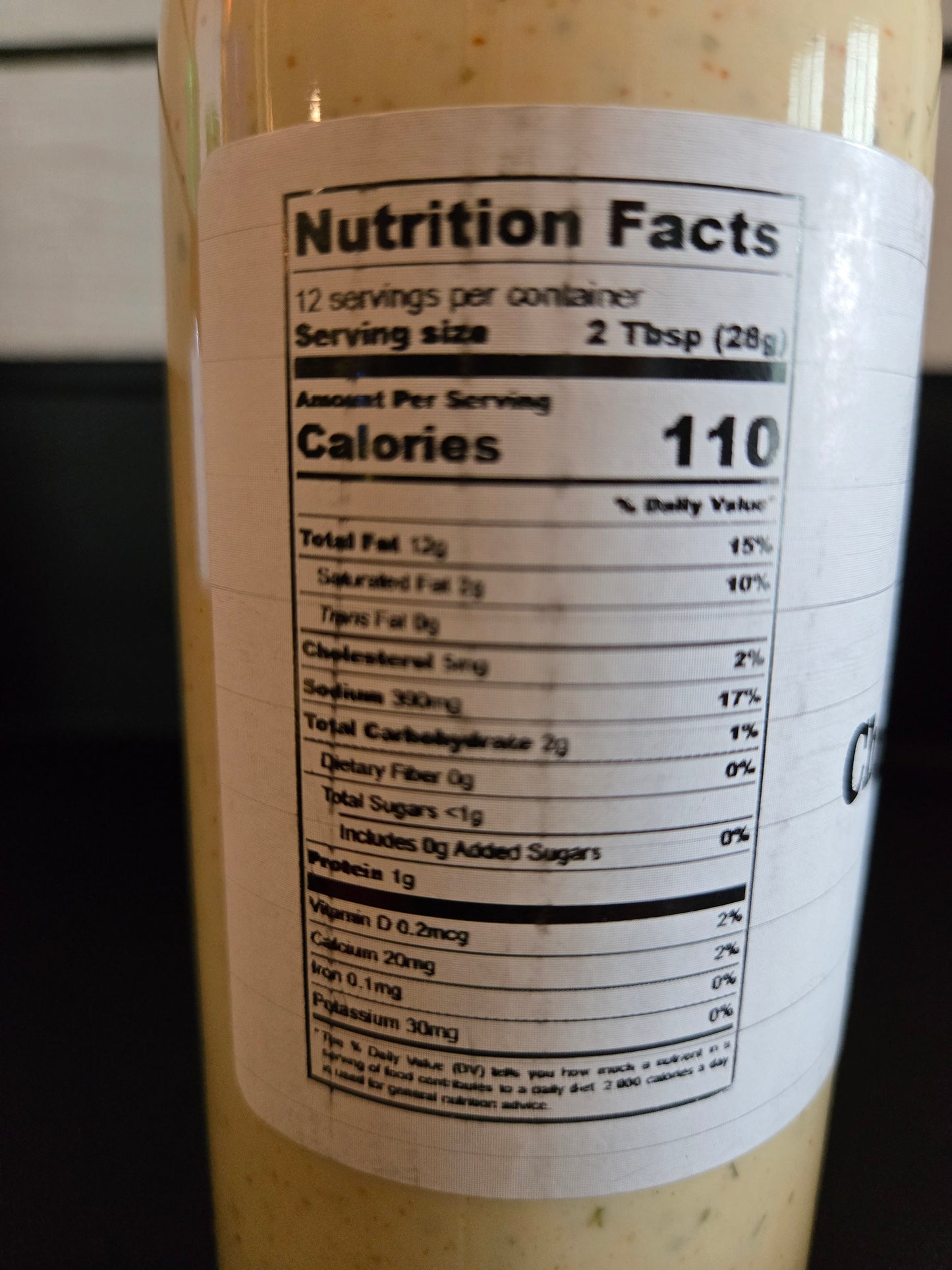 Chipotle Ranch Dressing