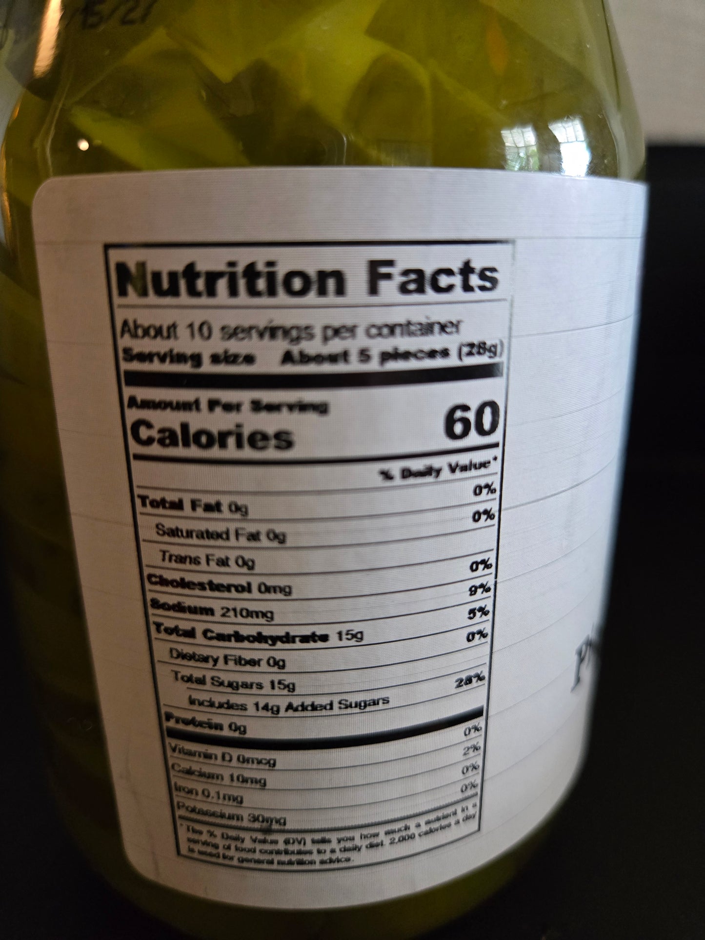 Sweet Pickle Chips