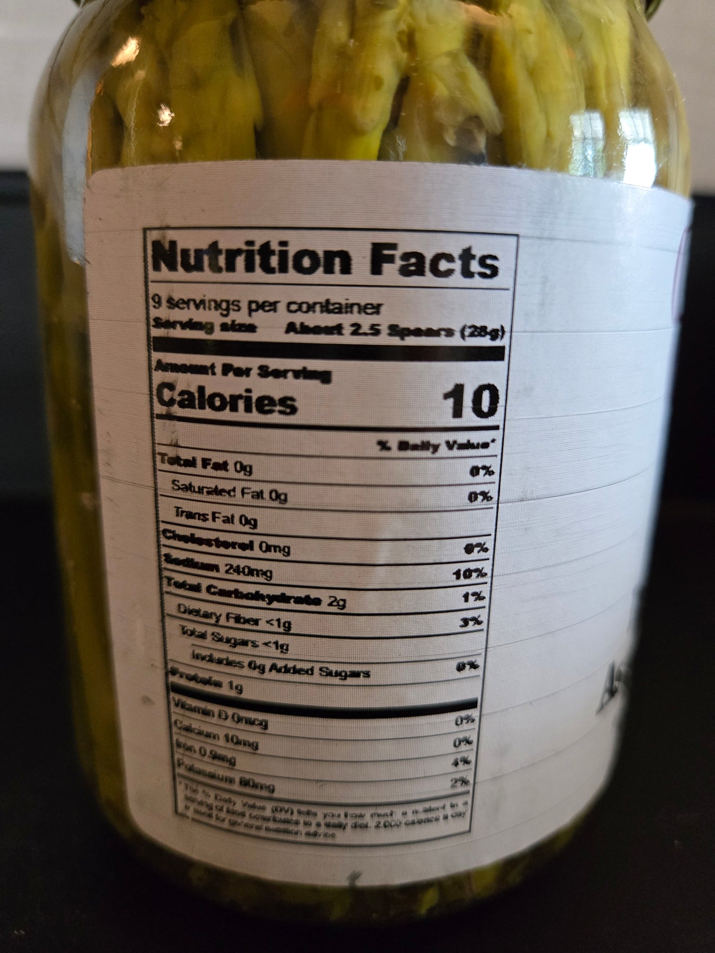 Pickled Italian Asparagus