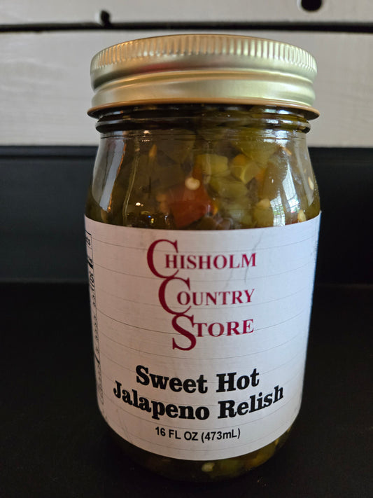 Sweet Hot Jalapeño Relish